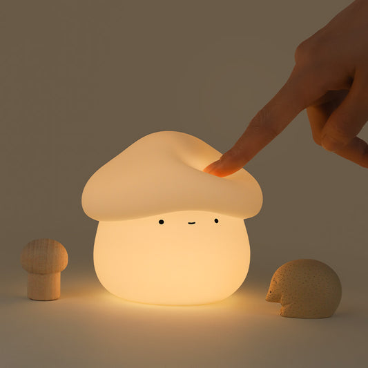 Creative LED Nightlight Cute Mushroom Lamp Gift for Children