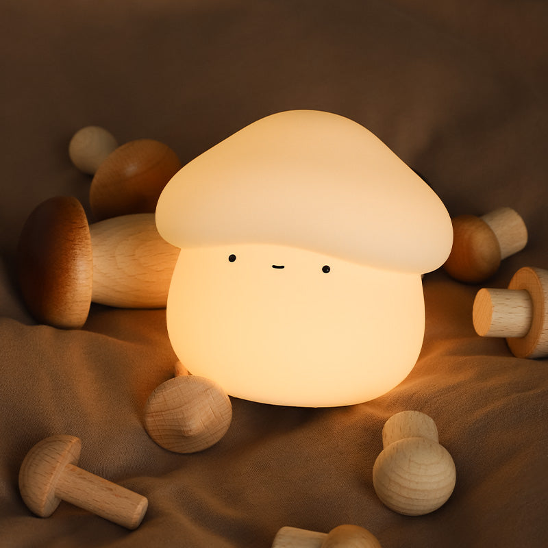 Creative LED Nightlight Cute Mushroom Lamp Gift for Children