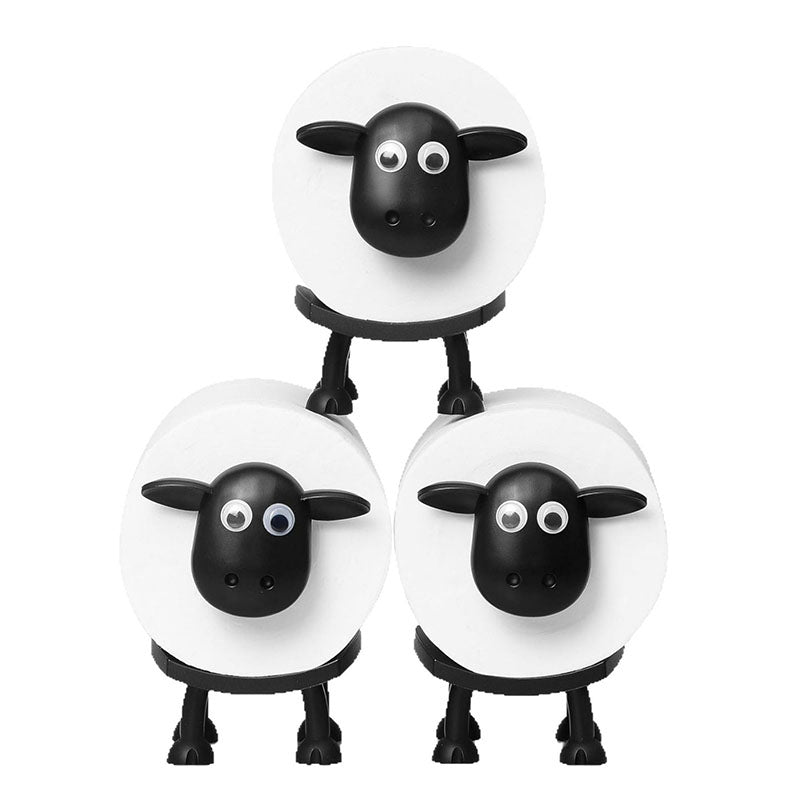 Elegant Sheep-Shaped Toilet Paper Holder
